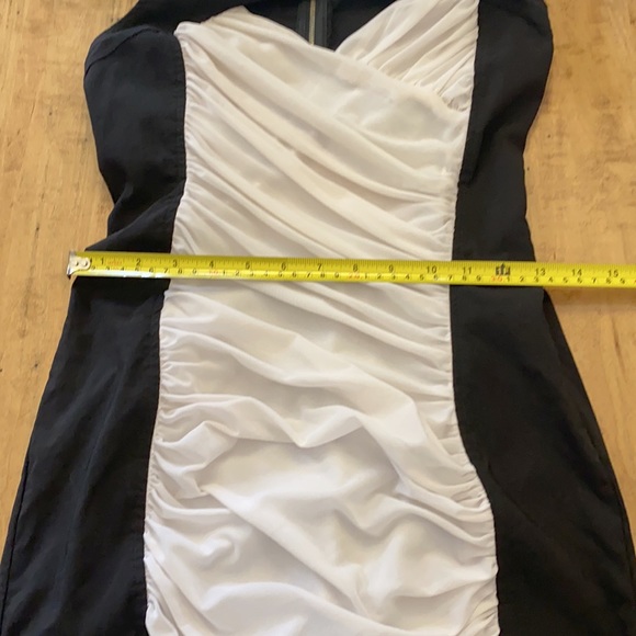 Mini Bebe Dress with front and back cutouts. - Picture 7 of 8